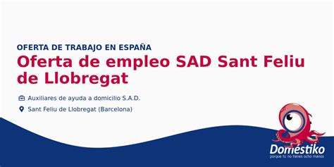 Buscar empleo: 29 ofertas de trabajo en Sant Feliu De Guixols ...